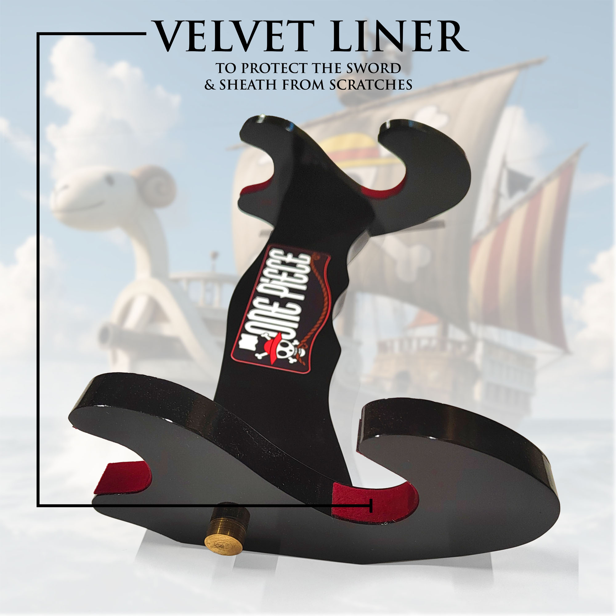 One Piece Wandhalter - Perfekt für deine One Piece Schwerter