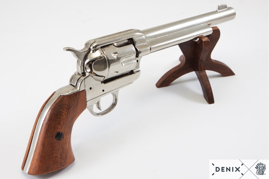 45er Cavalry Colt, nickel plated