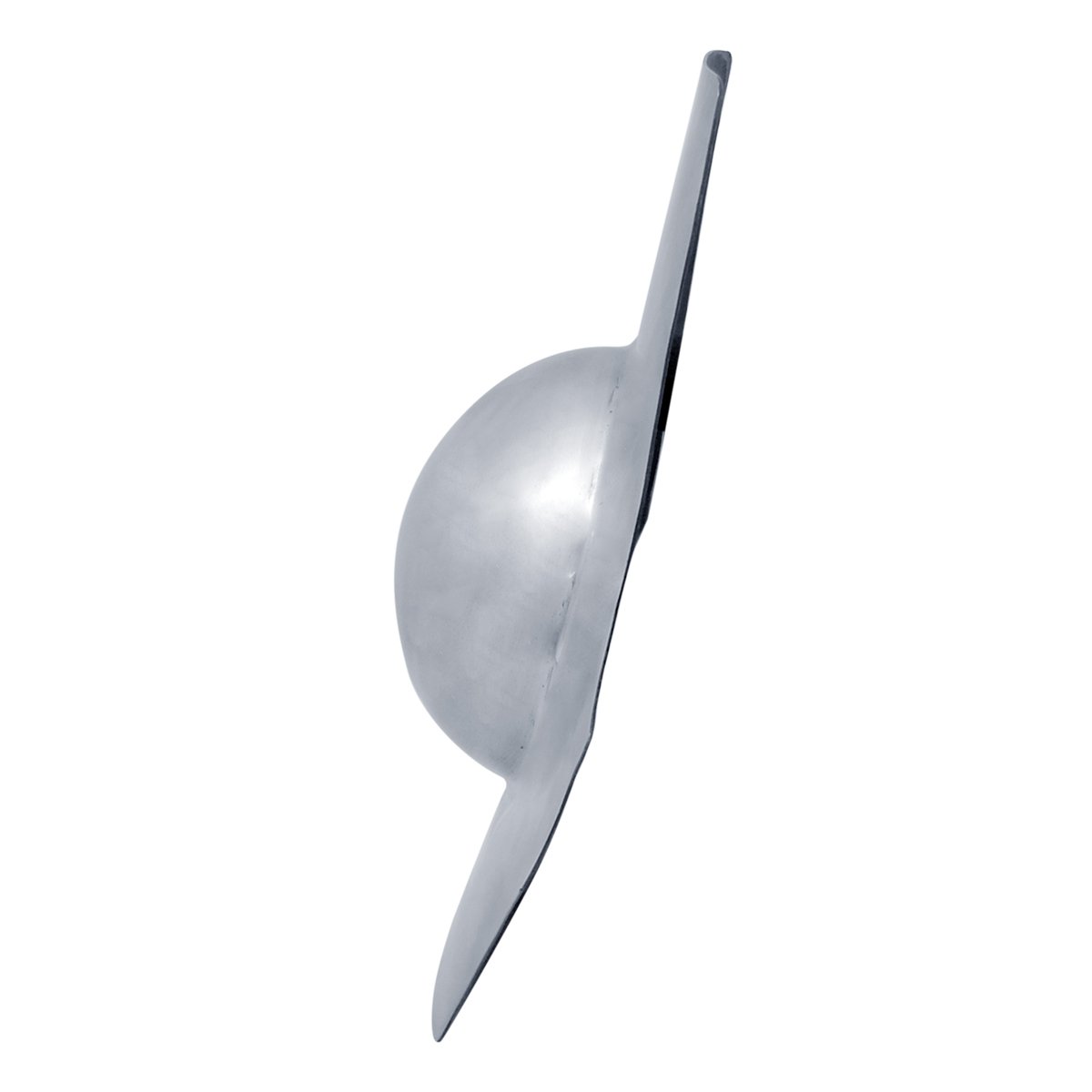 Rechteckiger Schild mit runden Kanten - verzinnter Stahl