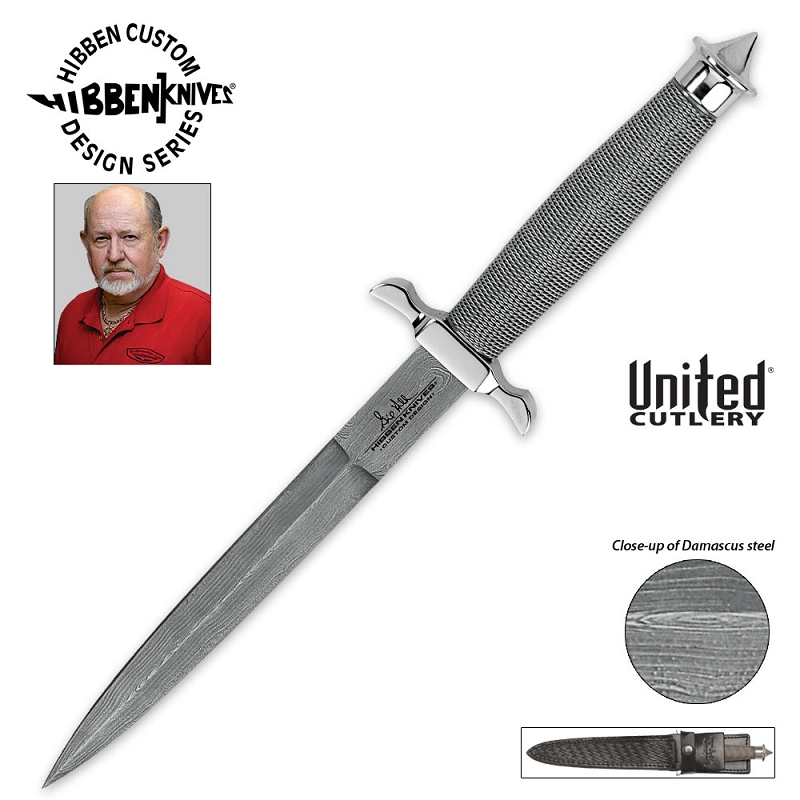 Gil Hibben Silver Shadow Damascus