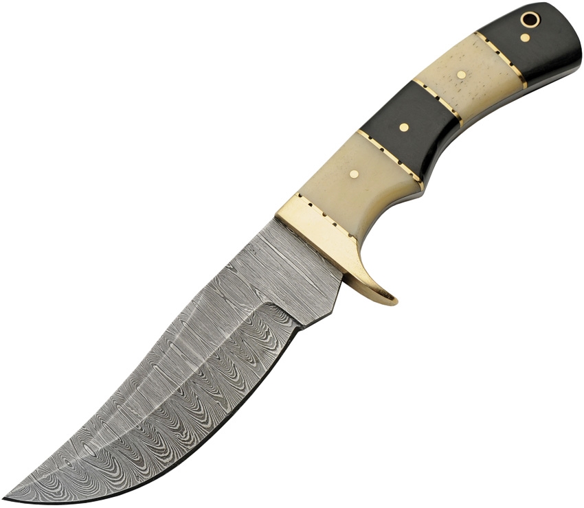 Damascus Hunter Horn/Bone