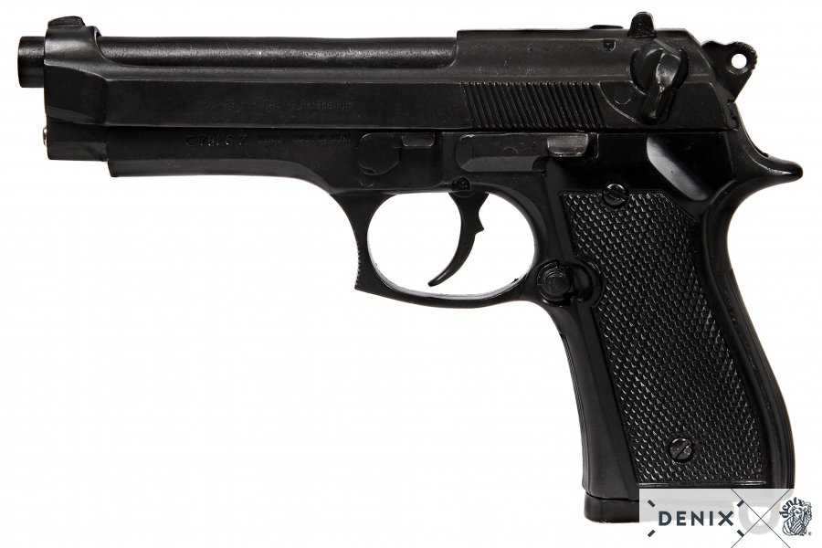 Italienische Polizeipistole 92 F 9 mm Parabellum