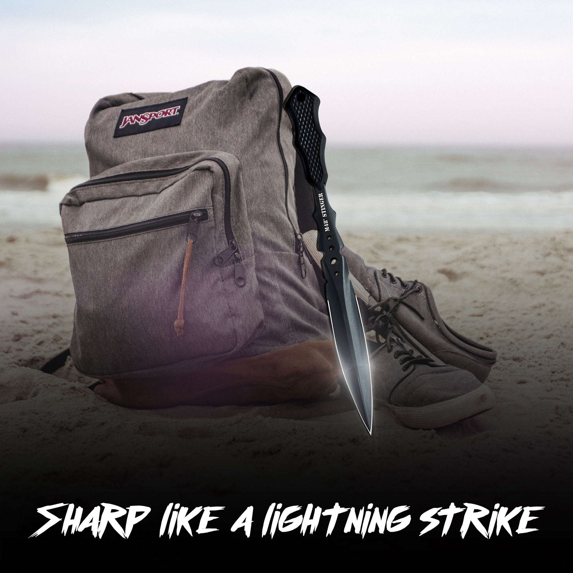 M48 Stinger Black with Harness Sheath