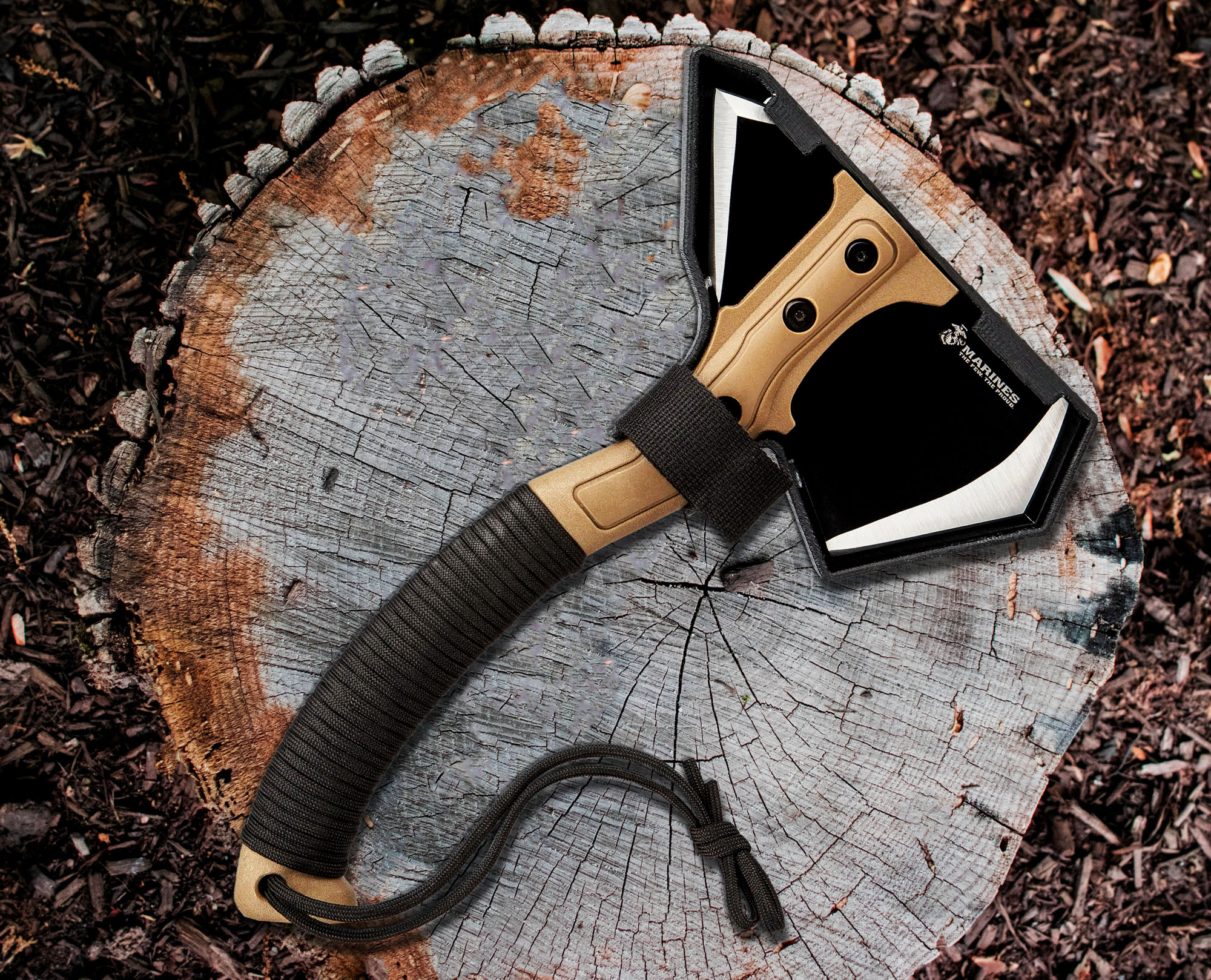 USMC Field Axe with Sheath