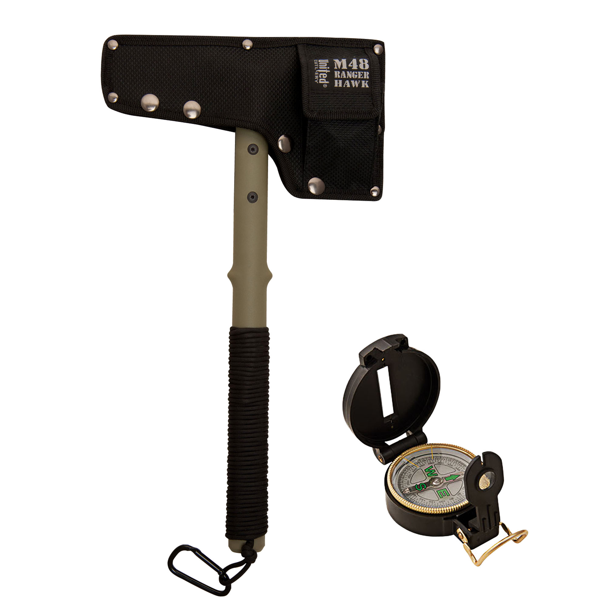 United M48 Ranger Hawk Axt mit Kompass
