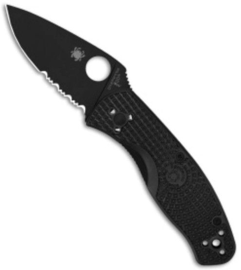 Persistence Lightweight Black, partially serrated edge