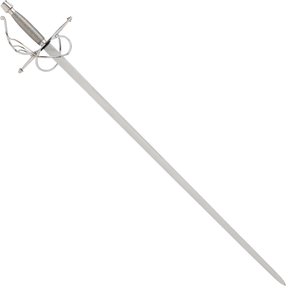 Rapier with scabbard