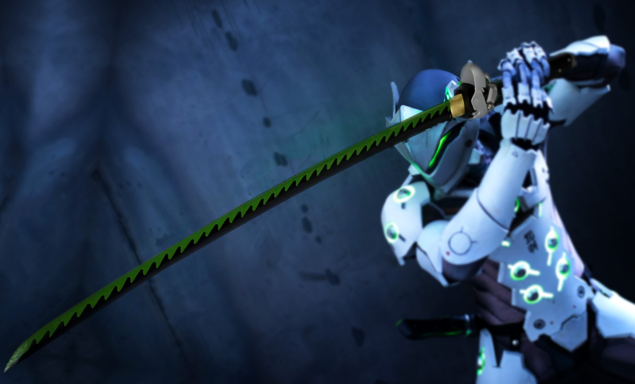 Overwatch - Schwert von Genji, handgeschmiedet