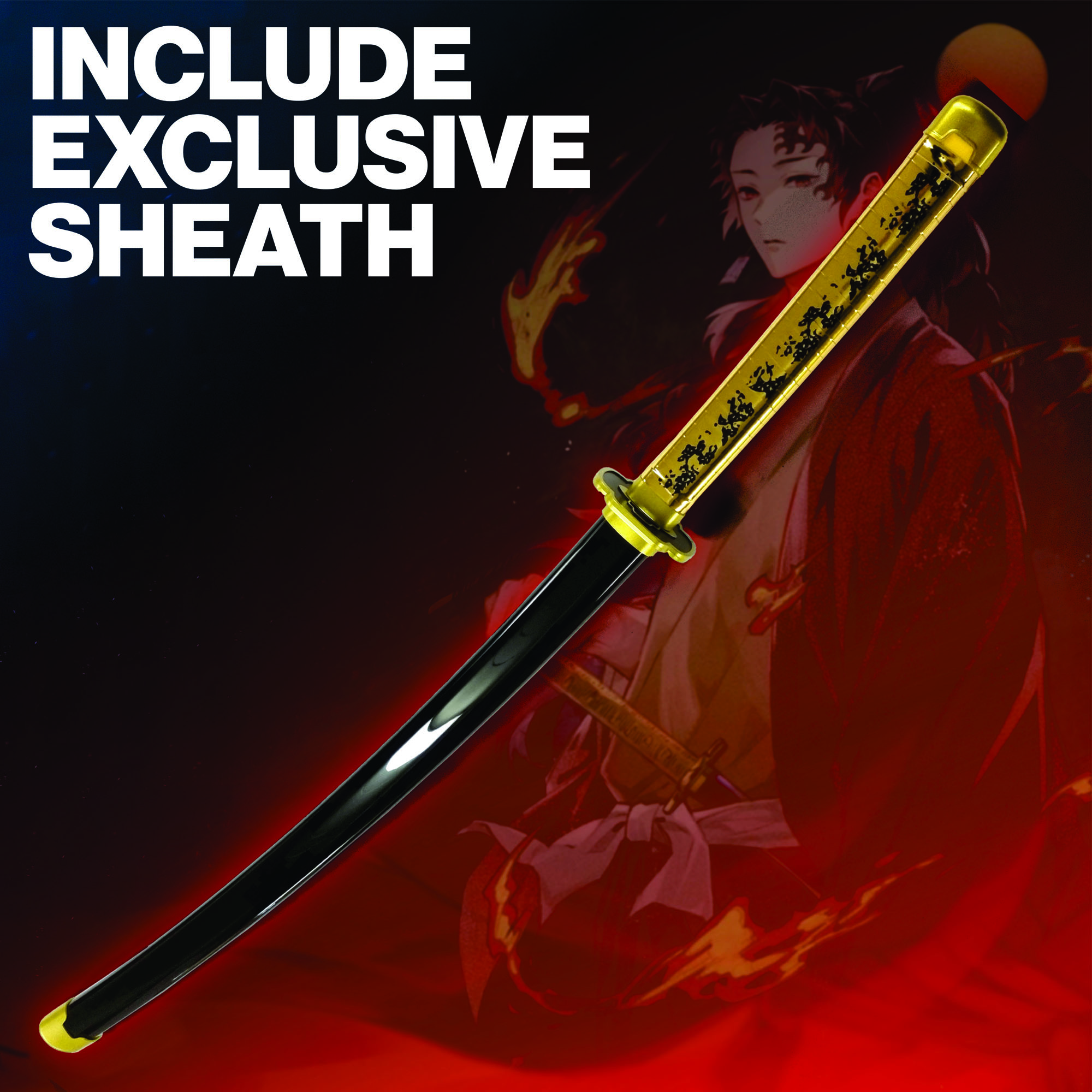 Demon Slayer: Kimetsu no Yaiba - Tsugikuni Yoriichi's Sword, Wooden Version