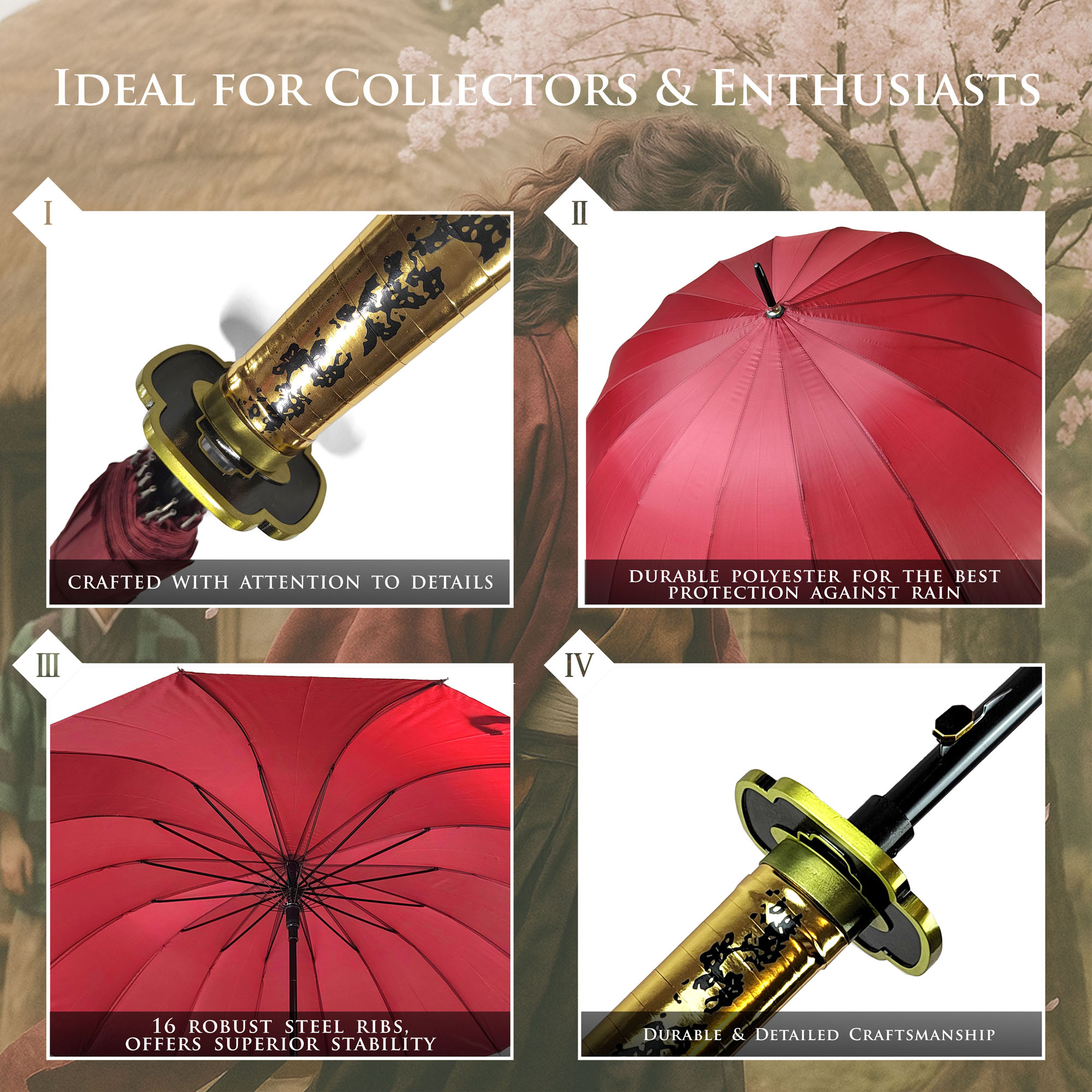 Demon Slayer - Tsugikuni Yoriichi Katana Umbrella