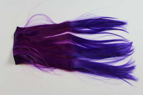 Extension hair - 55 cm - purple