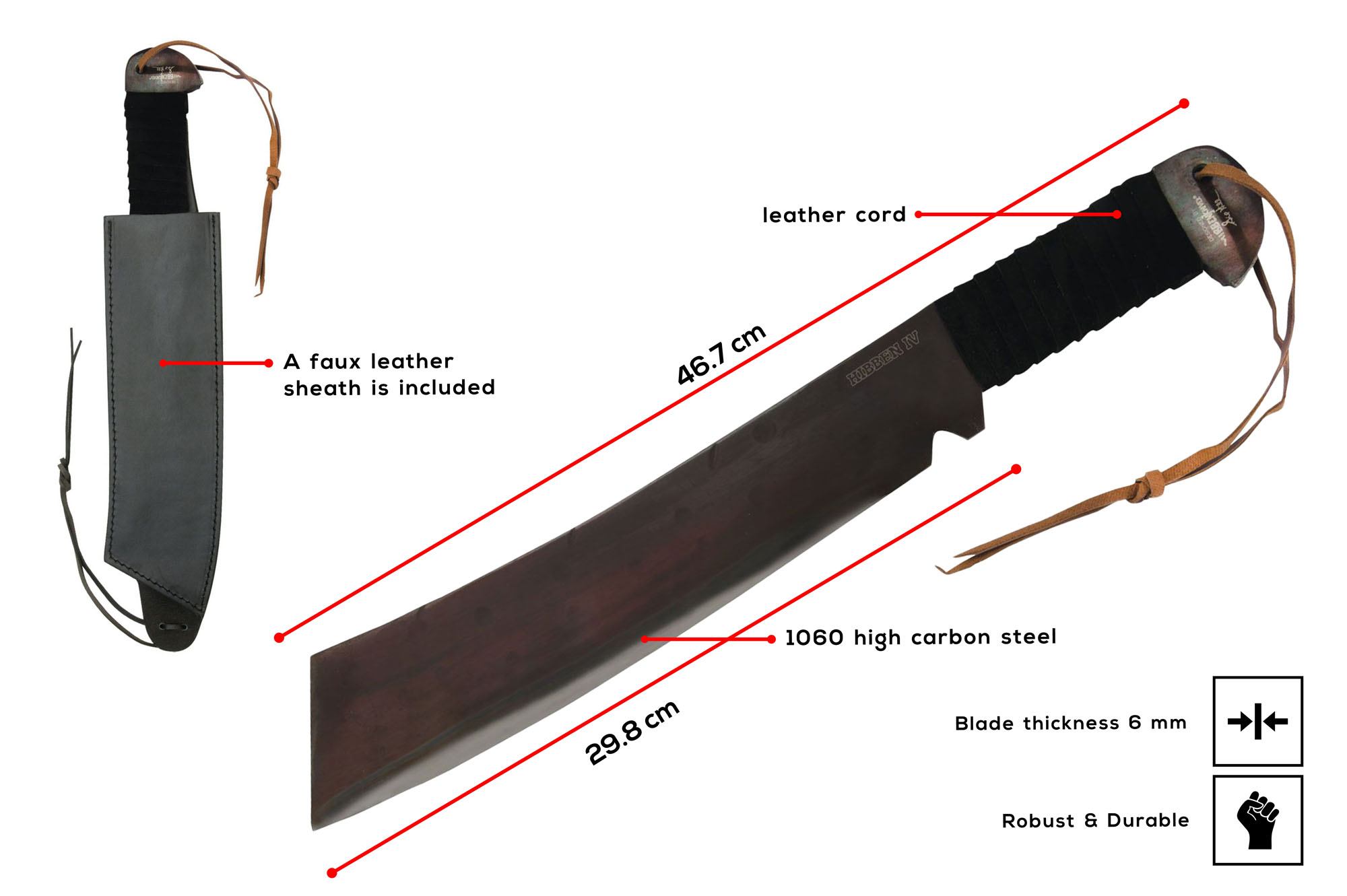 Gil Hibben Rambo IV Machete