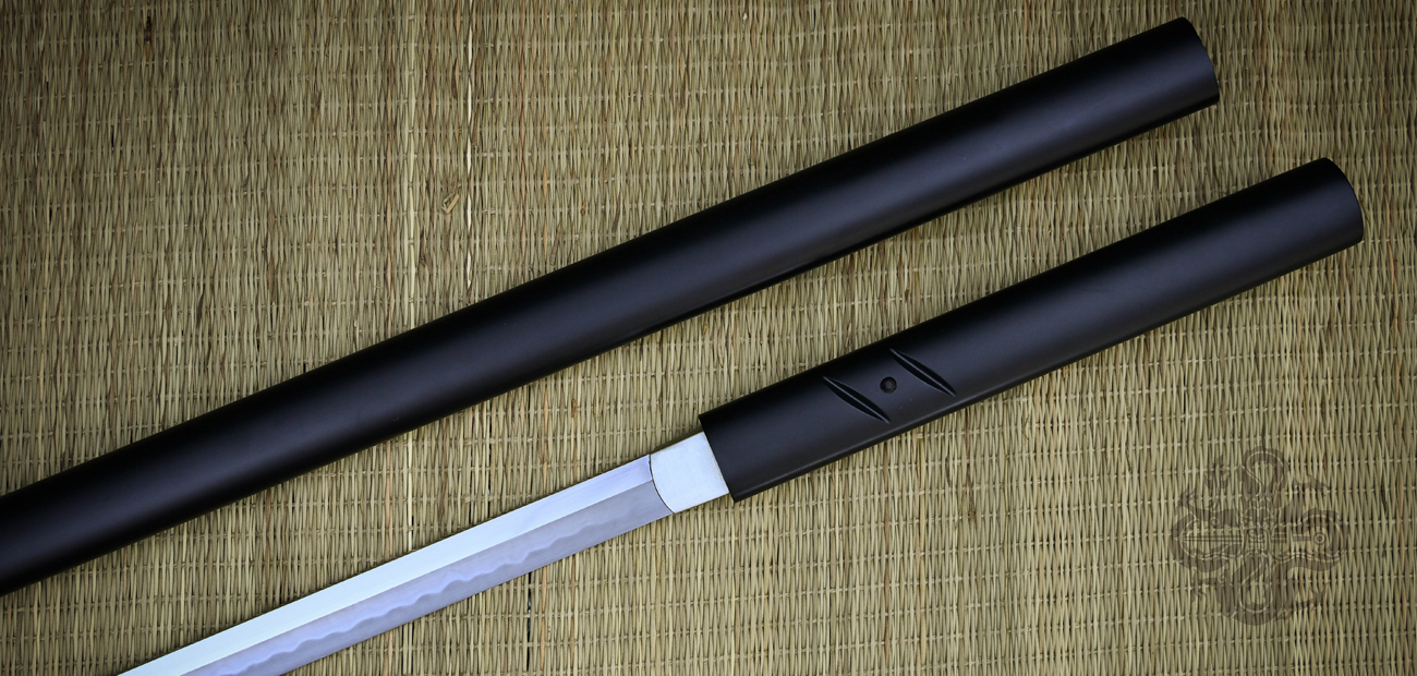 Zatoichi Shirasaya Katana, Black