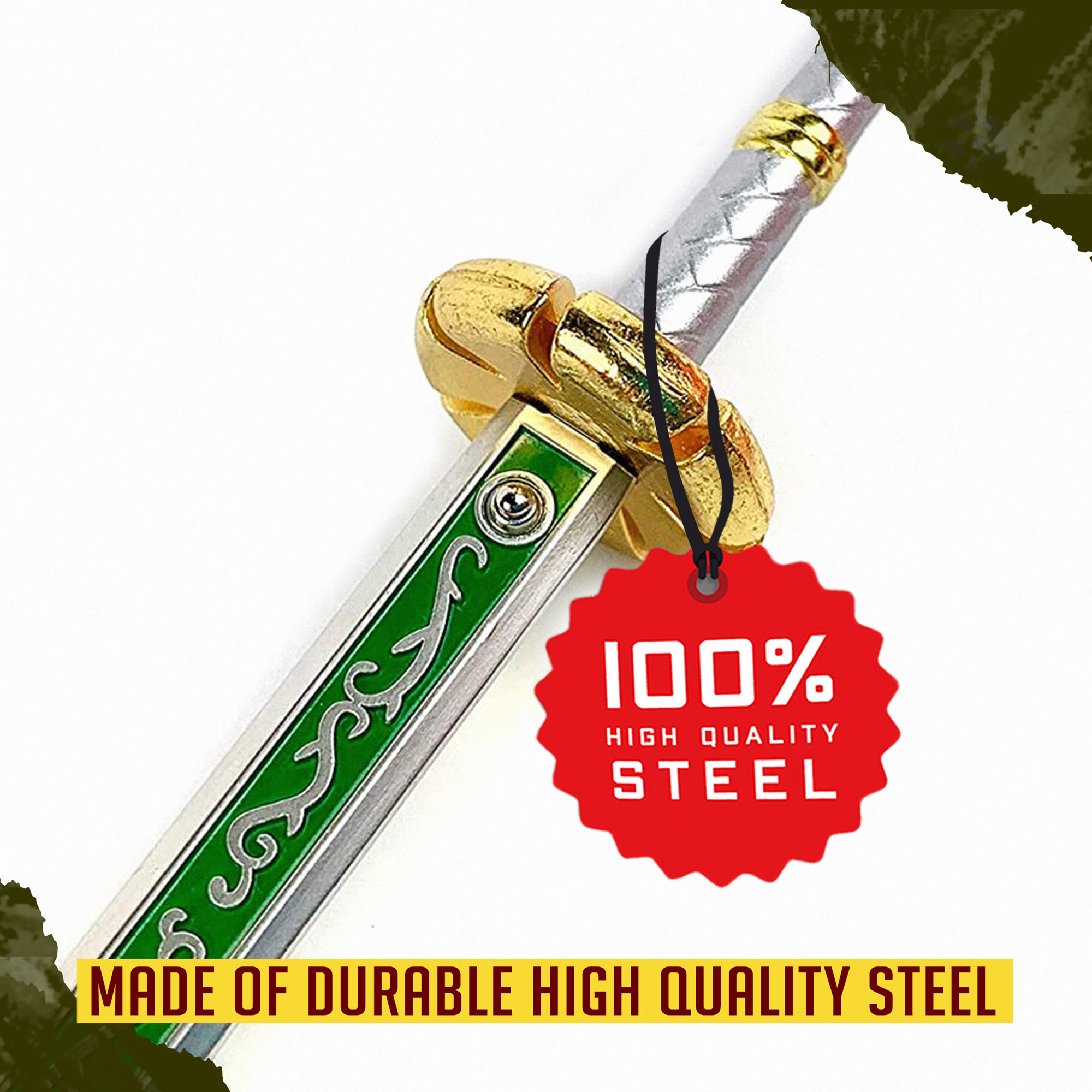 One Piece – Shichiseiken Samurai Katana Sword Letter Opener with Sheath and Stand