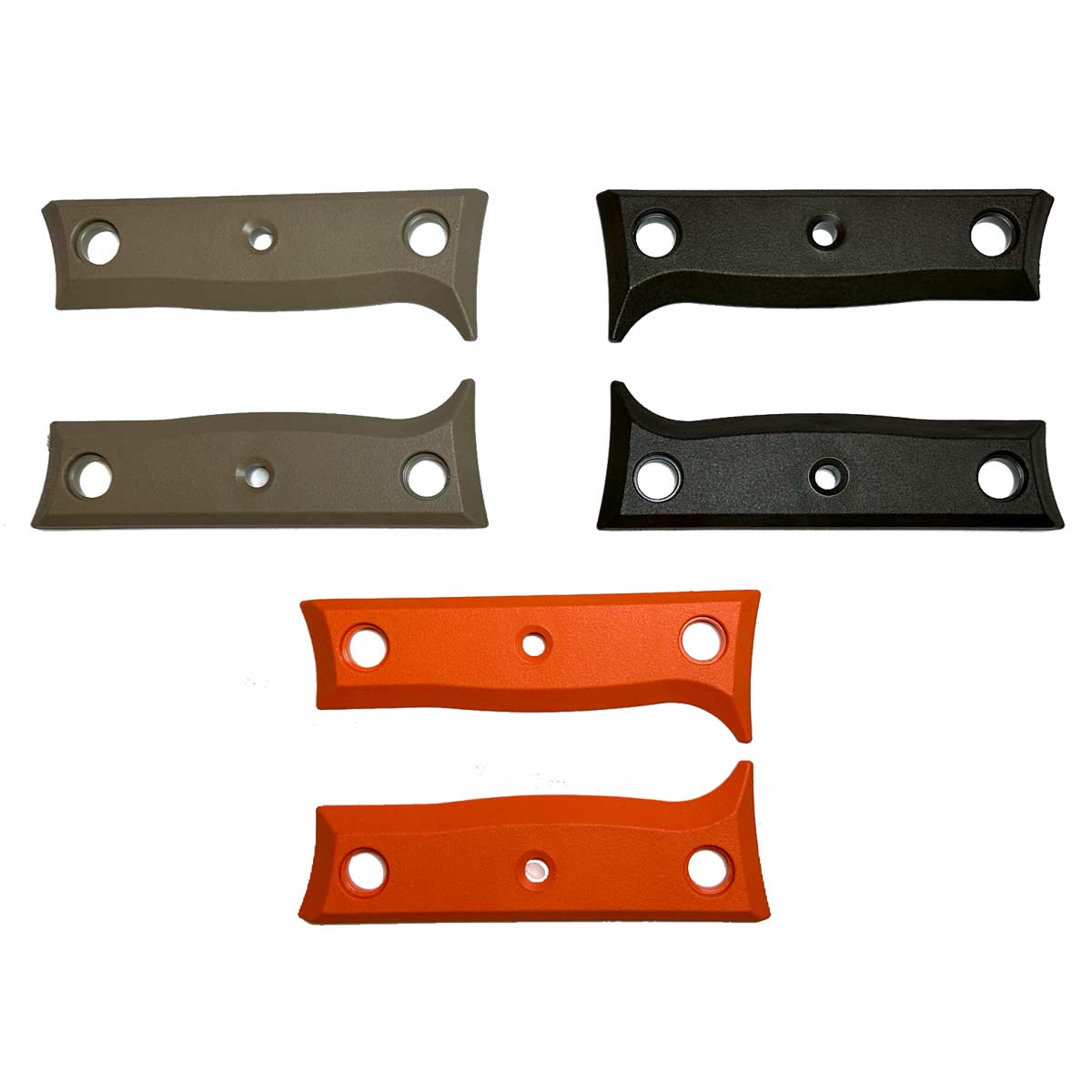 Griffschalen-Colorkit für Messer K1 – sand/oliv/orange