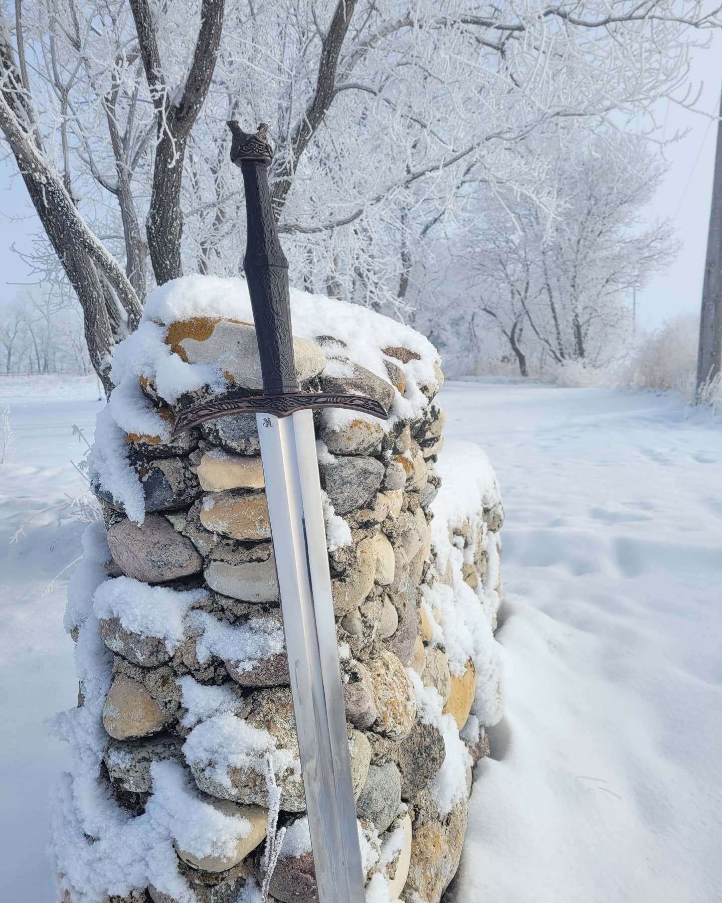 The Wolfsbane Norse Viking sword