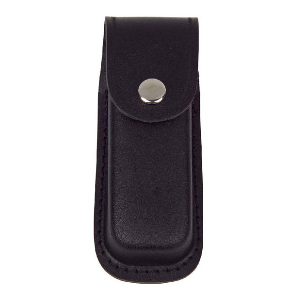 Leather Case black, Handle length 12 cm