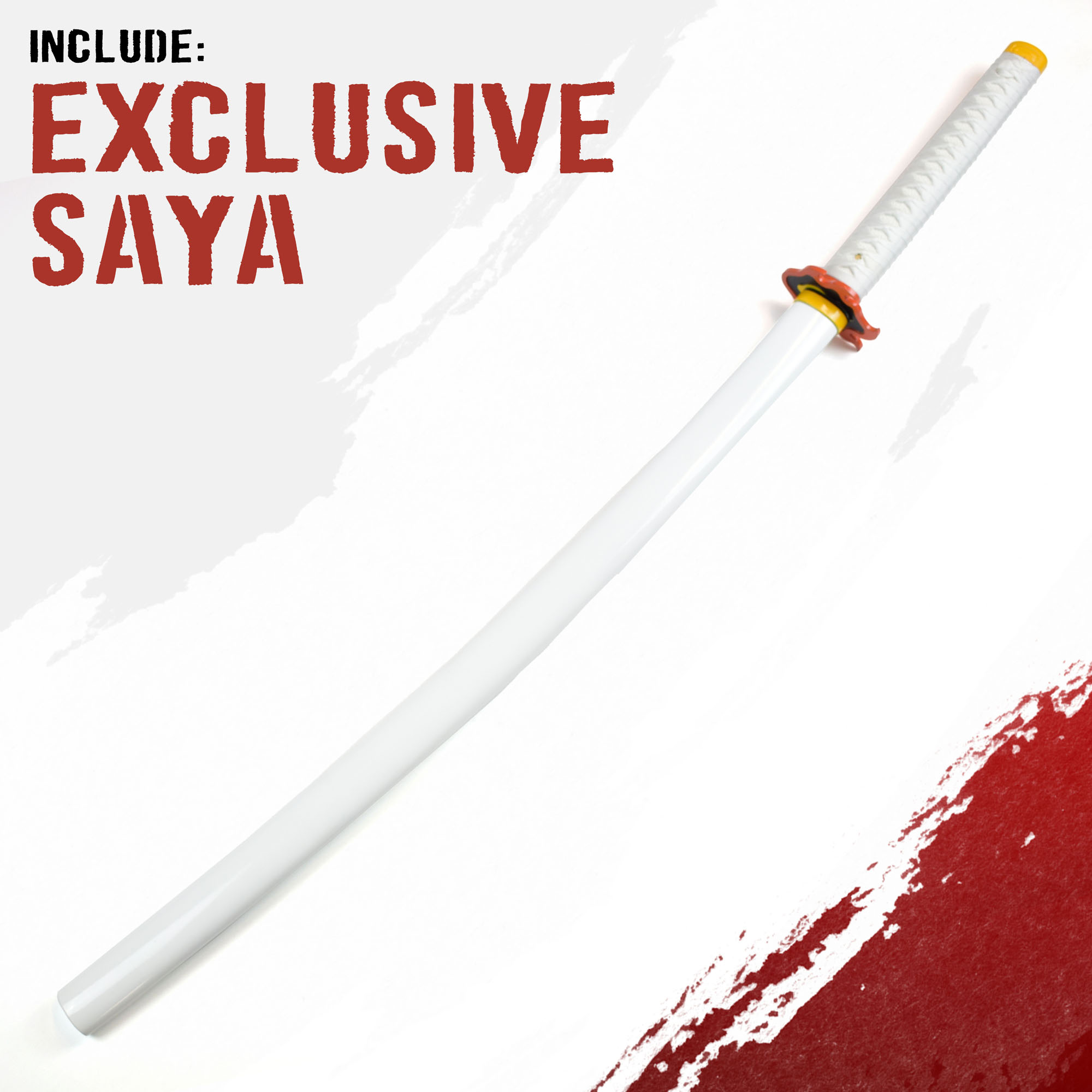 Demon Slayer: Kimetsu no Yaiba - Rengoku Kyoujurou Schwert - handgeschmiedet