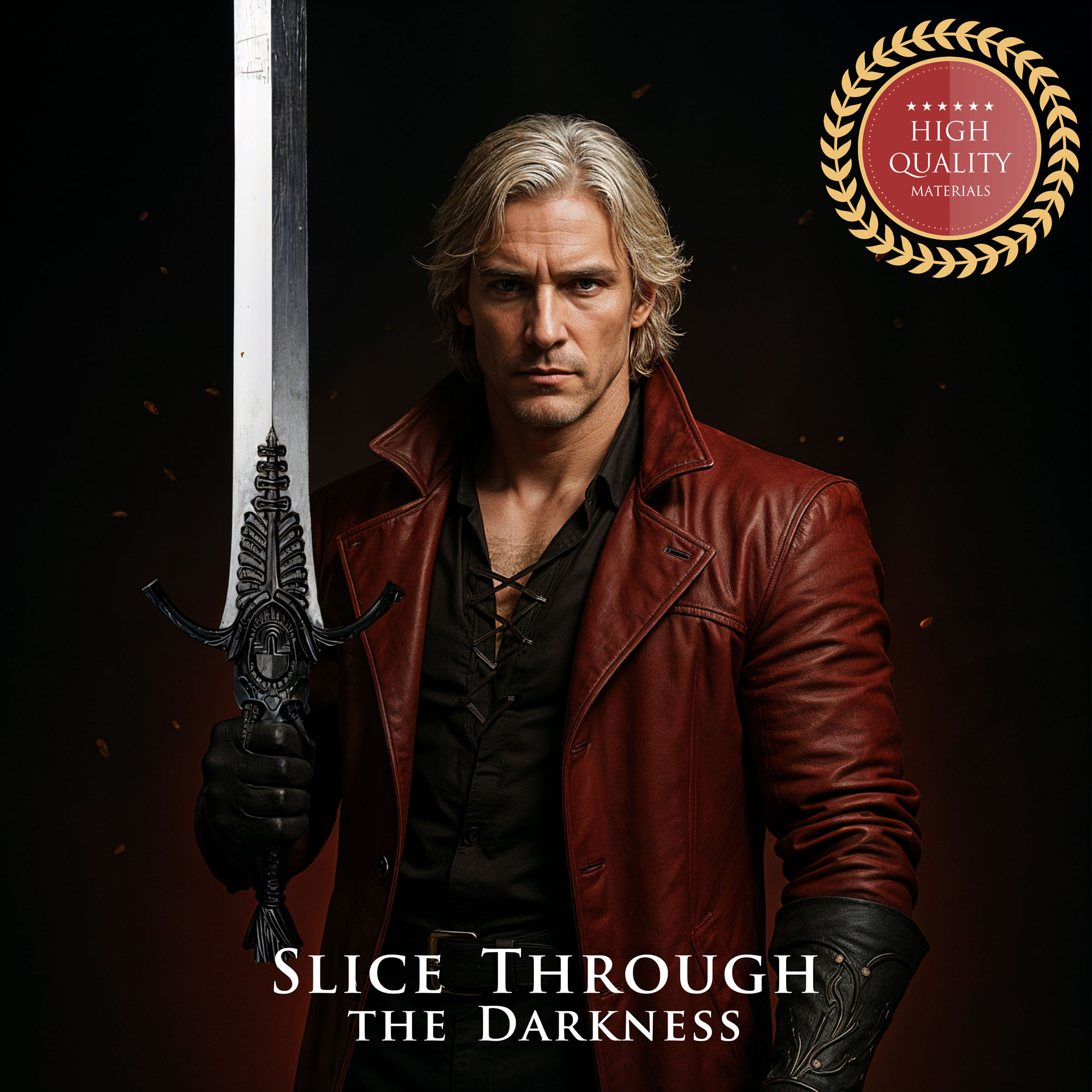 Devil May Cry - Dante's Rebellion Sword - LARP