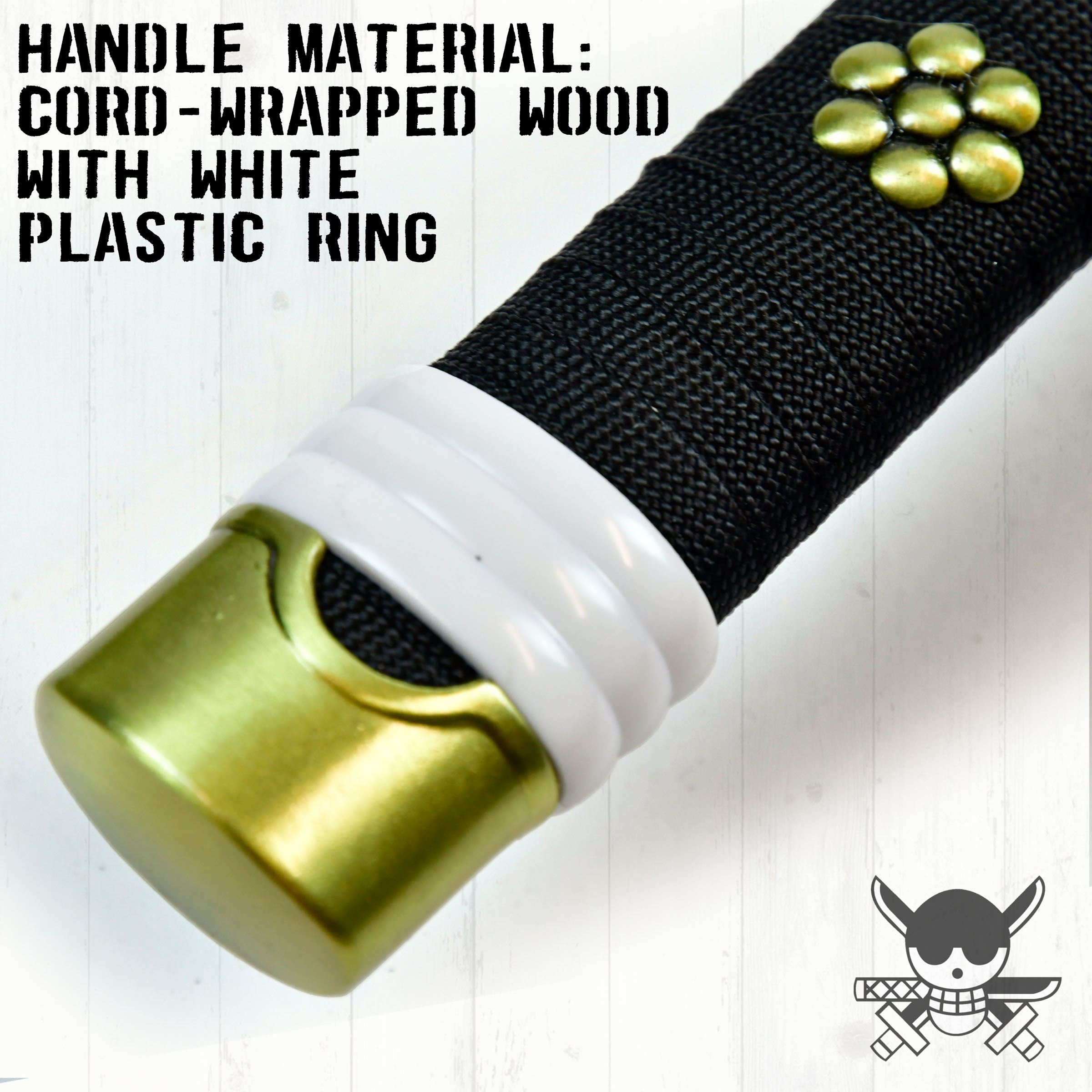 One Piece - Oden's Enma Sword, handforged & folded, Set