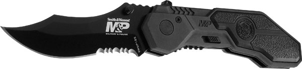 S&W M&P M.A.G.I.C. Assist Scooped Back Drop Point(Part.Serrated)