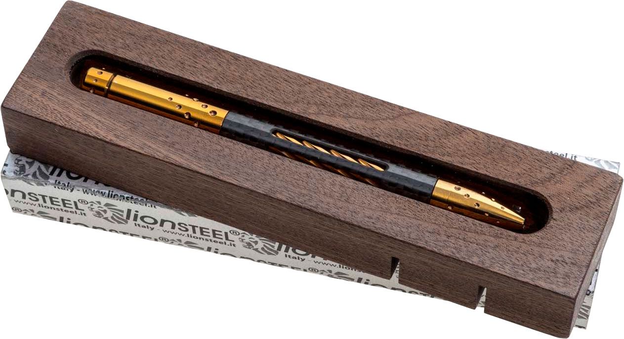 Nyala Stift aus Titan und Kohlefaser, Bronzeglanz