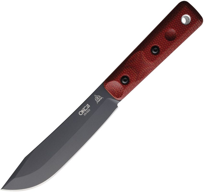 XL Hunter Fixed Blade – Red Micarta