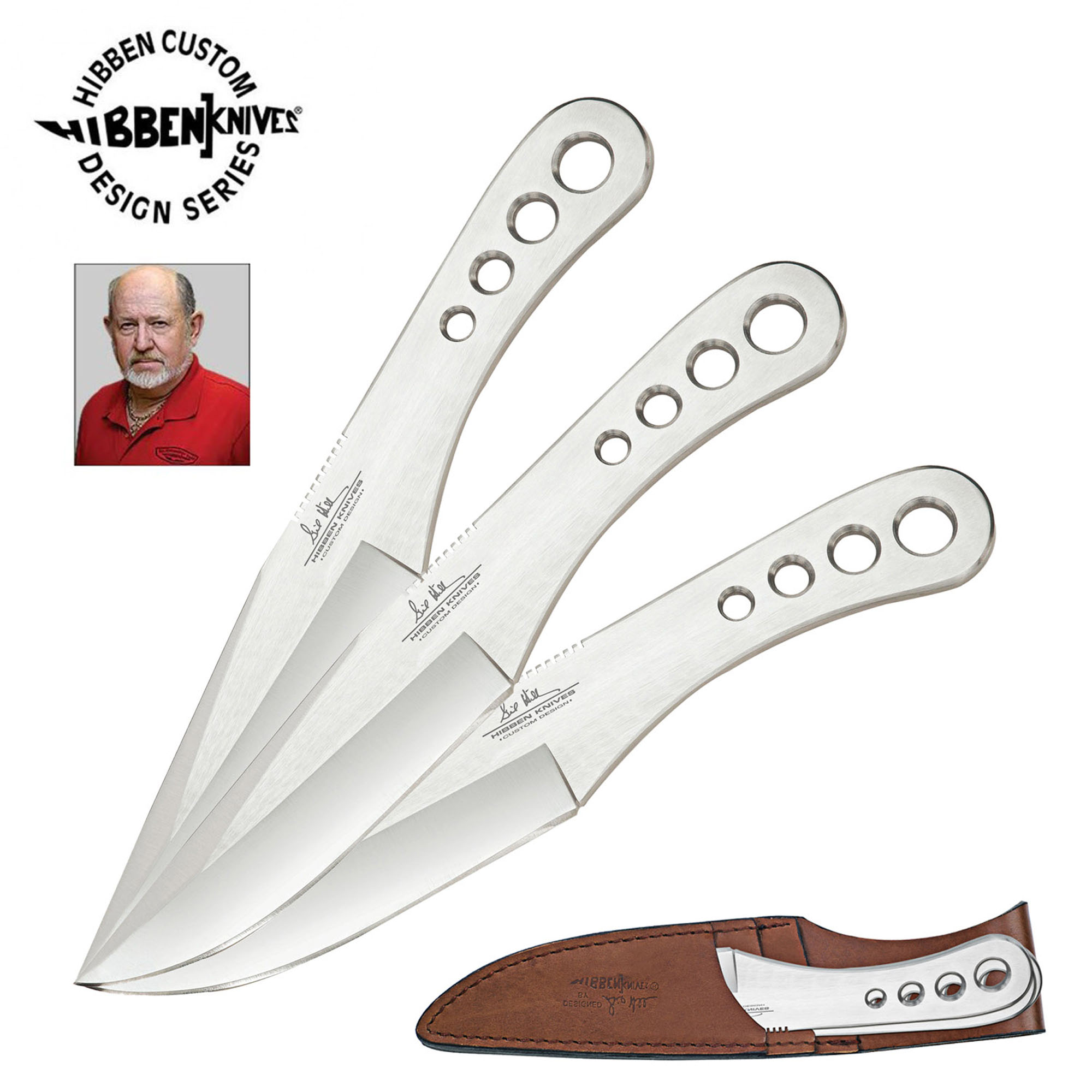 Gil Hibben Thrower Triple Set Gil Hibben Thrower Triple Set