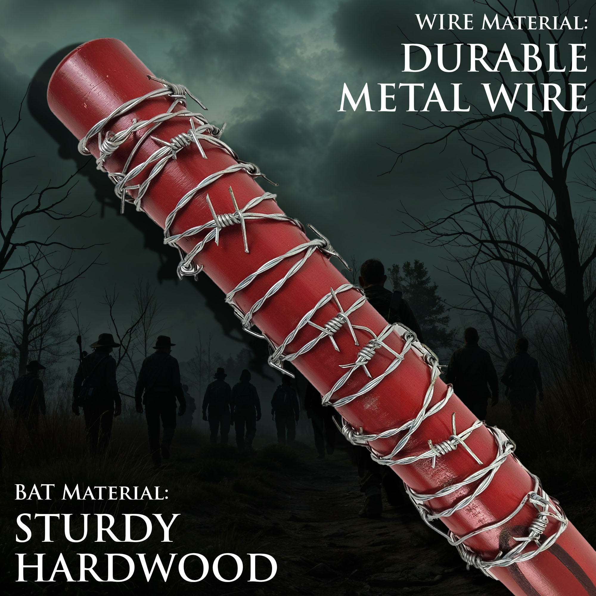 The Walking Dead - Negan's Baseball Bat Lucille without Plaque