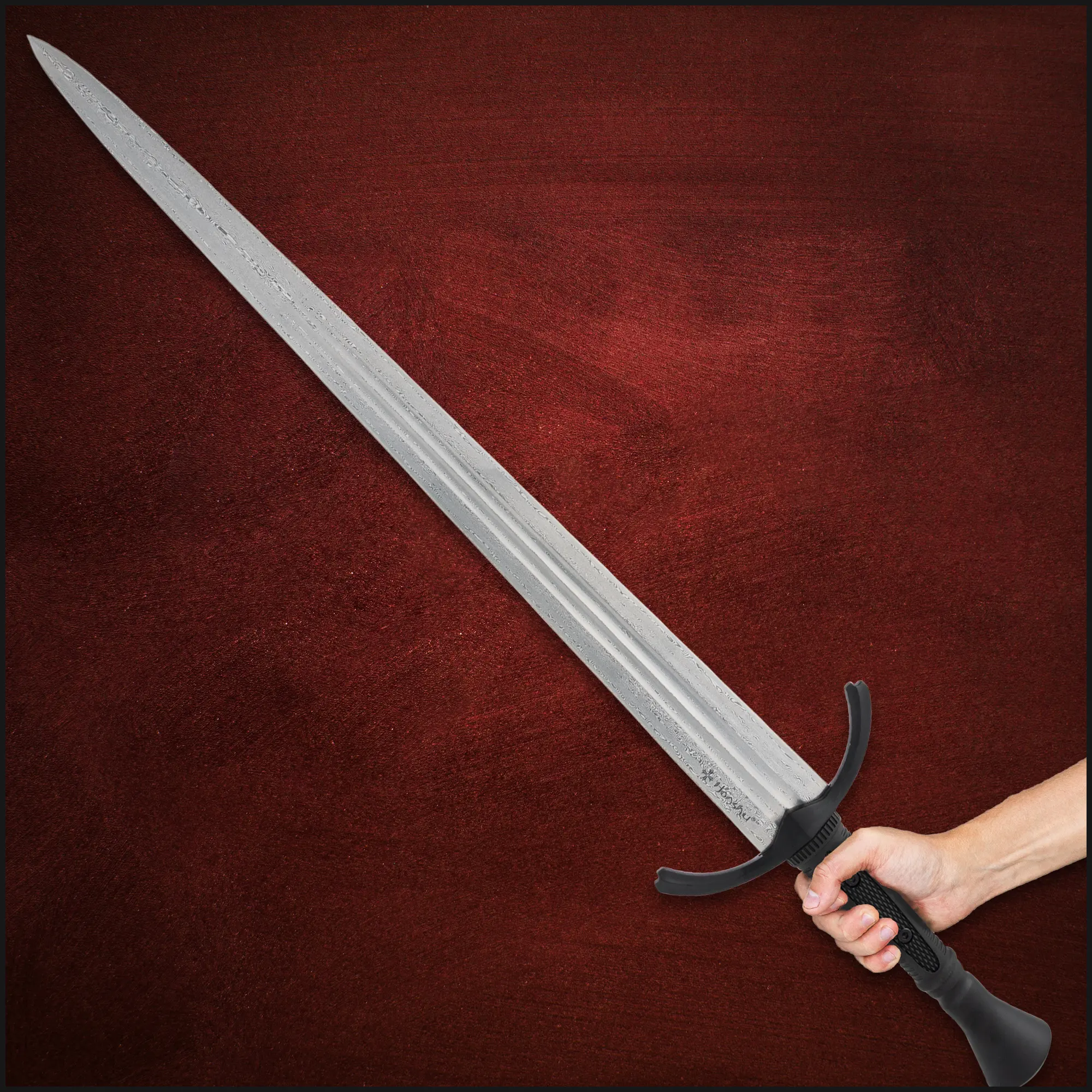 Honshu Einhand-Breitschwert aus Damaszenerstahl