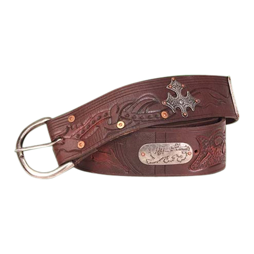 Outlaw Wide Leather Belt
