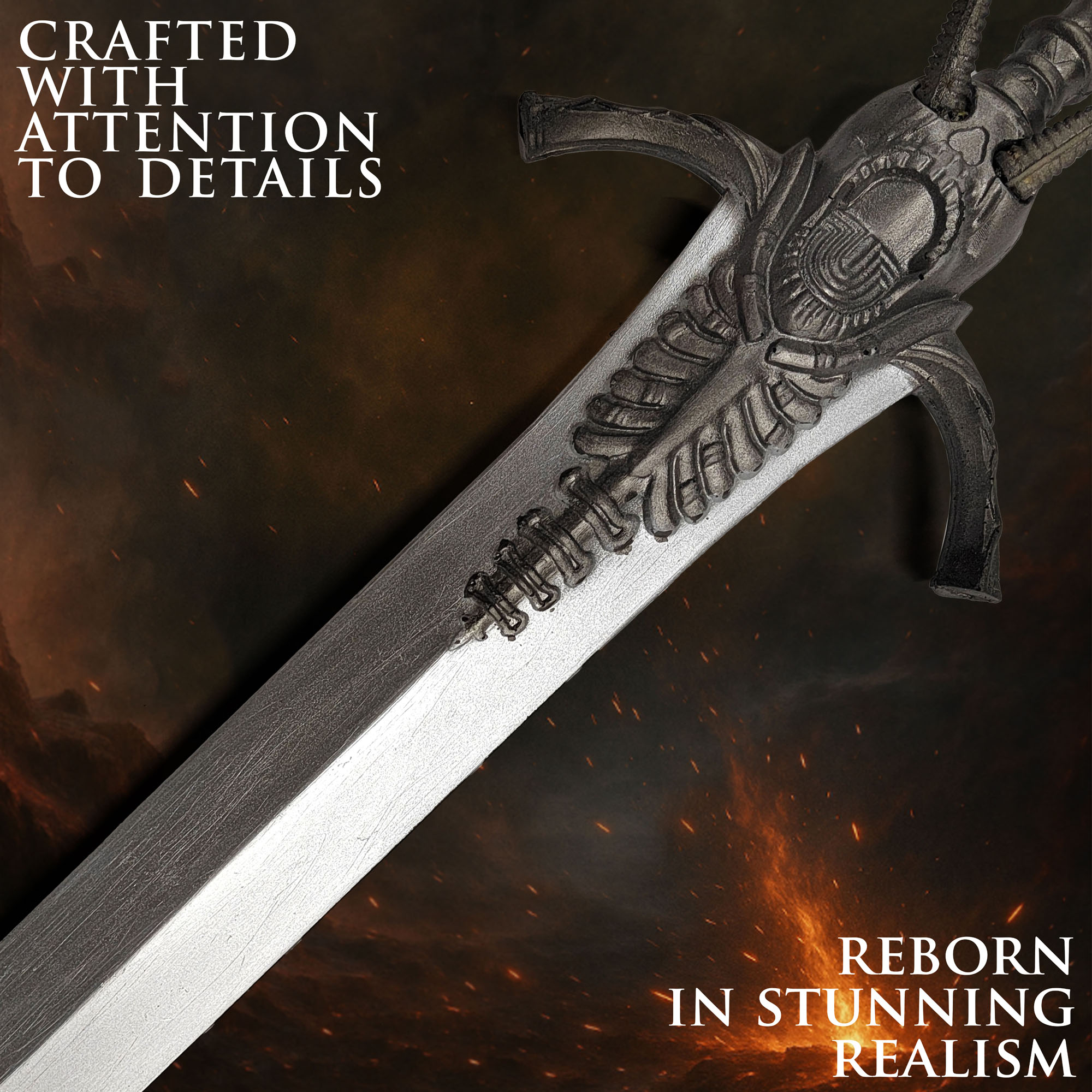 Devil May Cry - Dante's Rebellion Sword - LARP