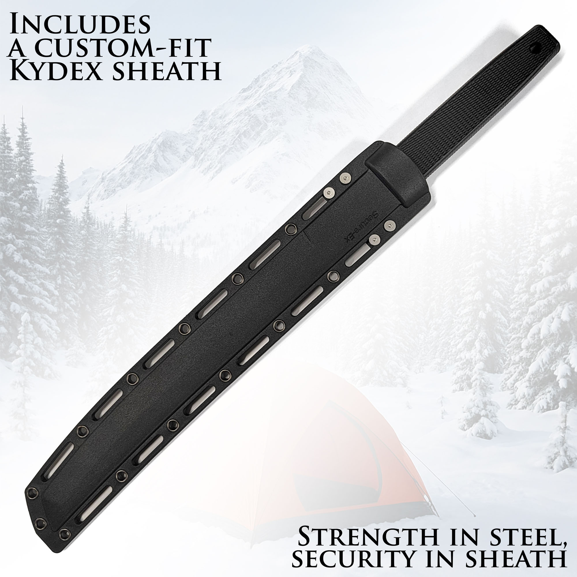 Tanto Machete mit Kydexscheide