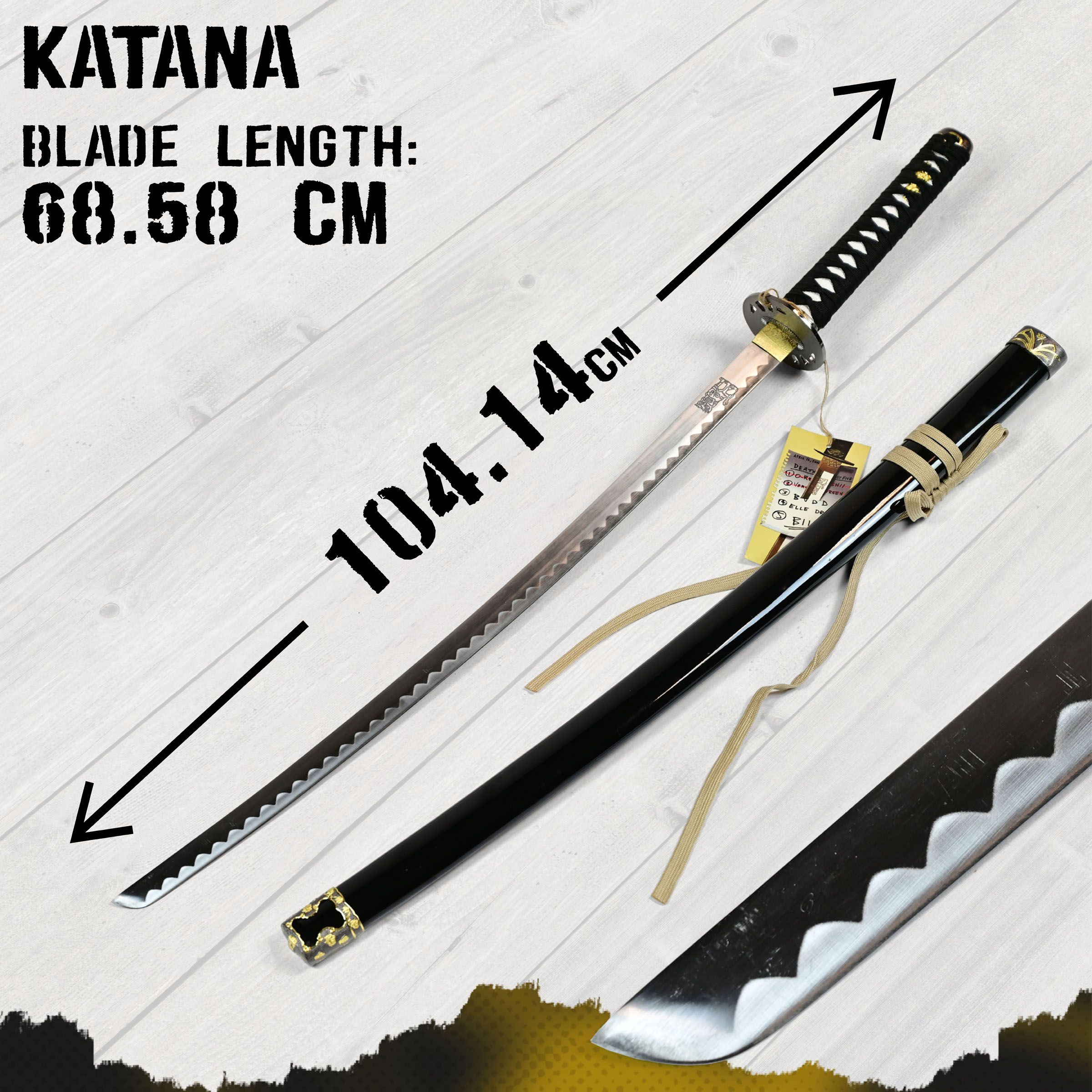 "Töte Bill" Hattori Hanzo Schwert Set "Töte Bill" Hattori Hanzo Schwert Set