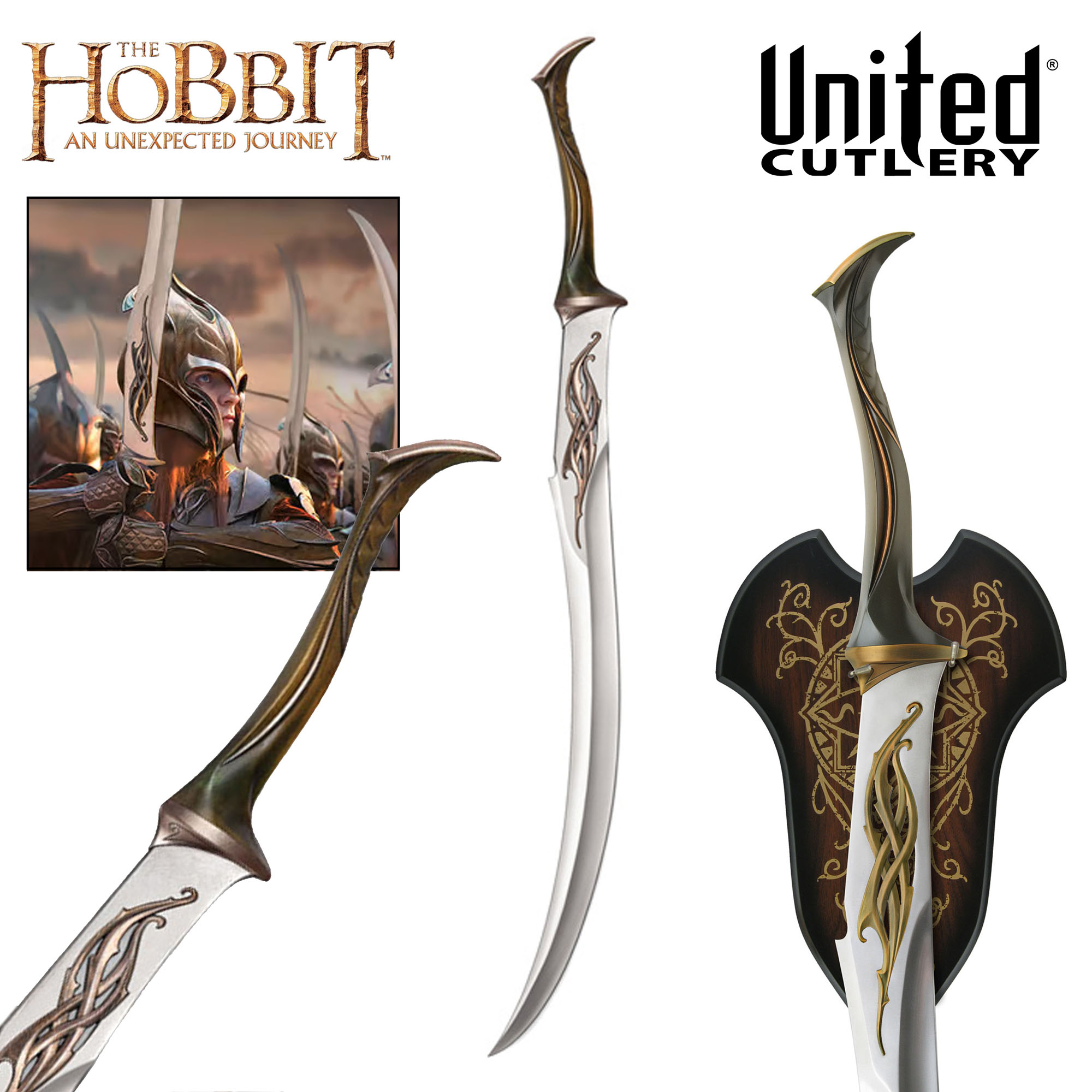 The Hobbit Mirkwood Infantry Sword