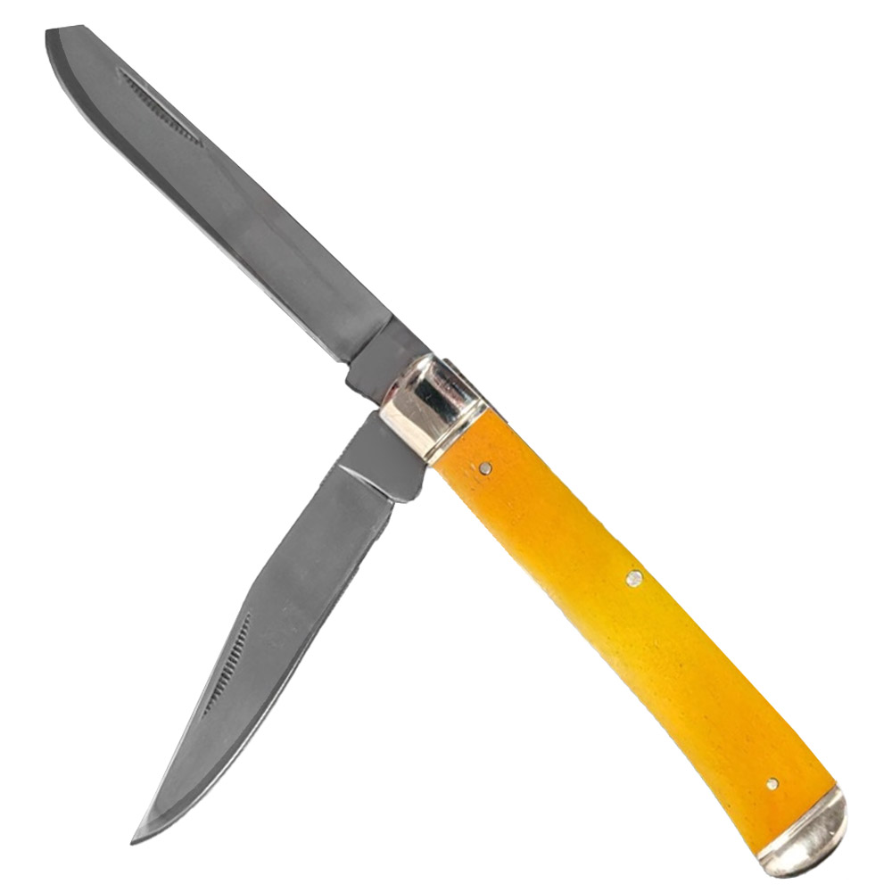 Trapper Knife Yellow Bone