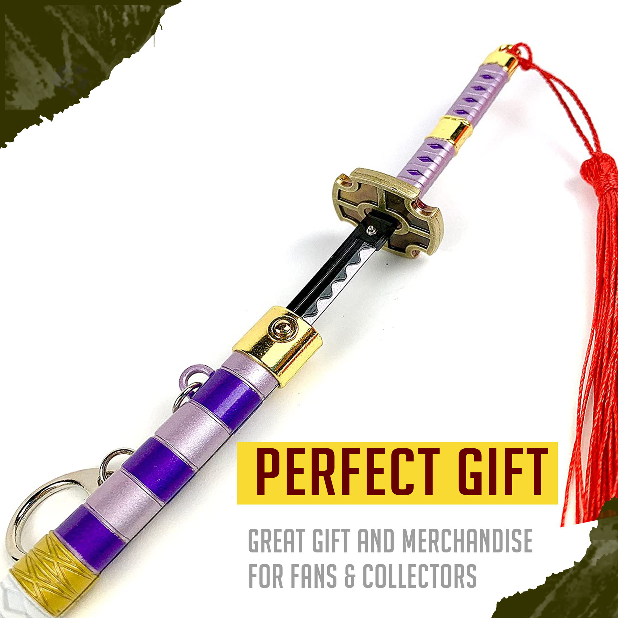 One Piece – Luffy Nidai Kitetsu Sword Letter Opener with Sheath and Stand