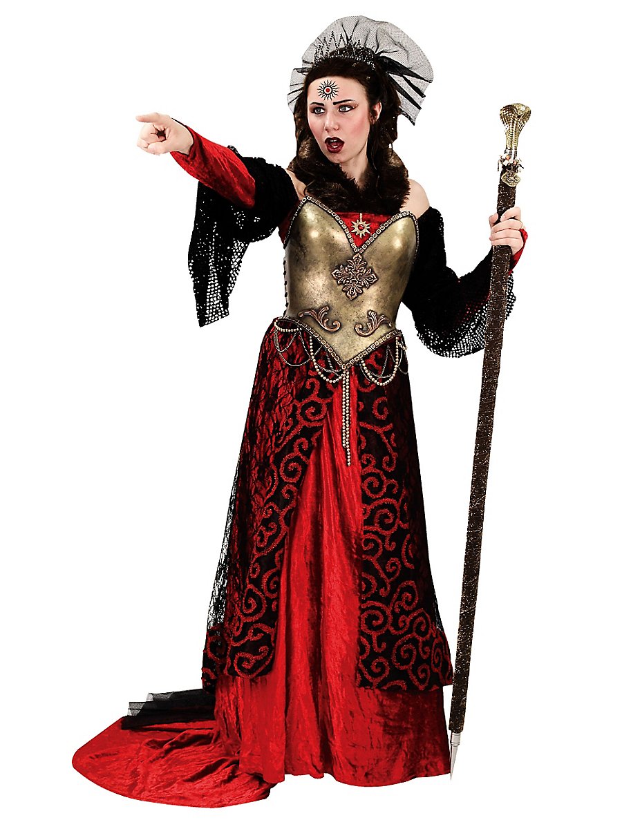 Hexenkönigin Kostüm, Größe XL