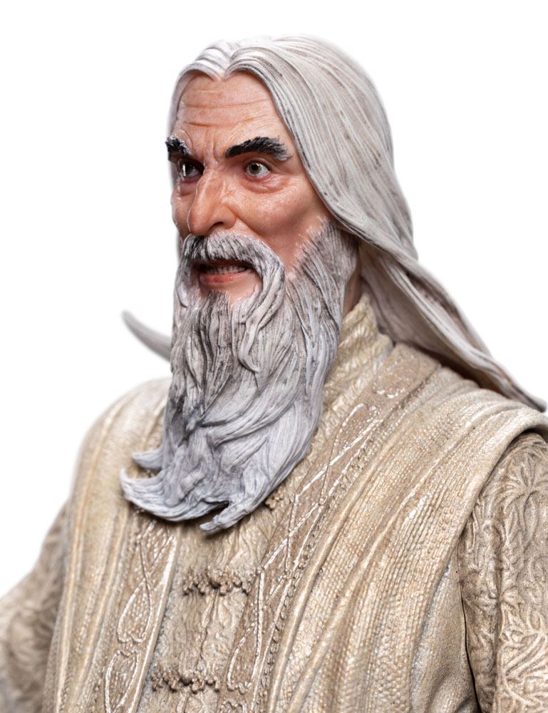 Der Herr der Ringe Figures of Fandom PVC Statue Saruman the White 26 cm