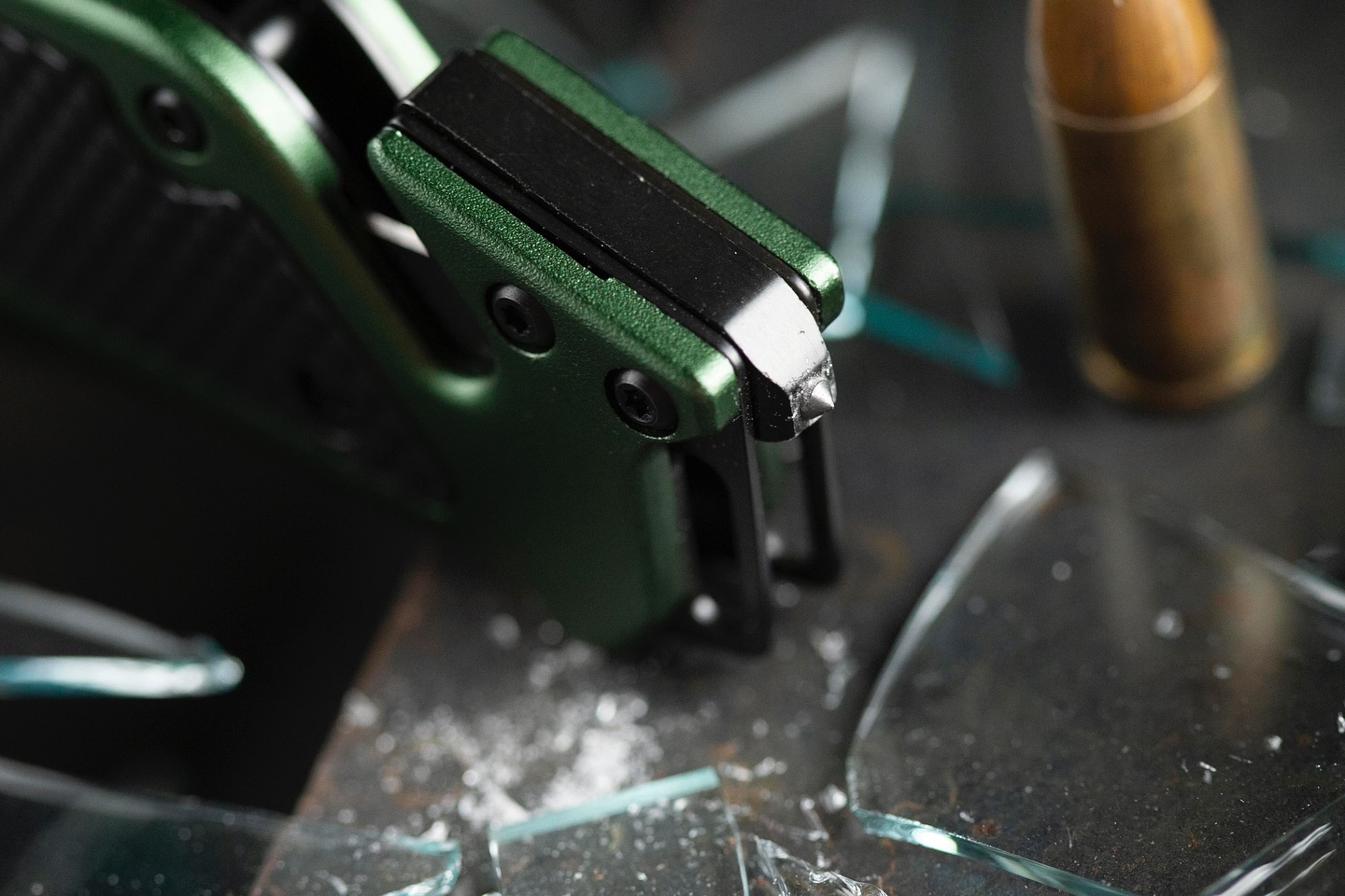 Escape ATK 2.0, Combo Blade, Green Aluminum Handle