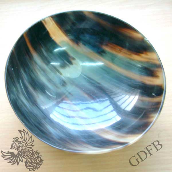 Medieval horn bowl, small- 12.5 cm Dia