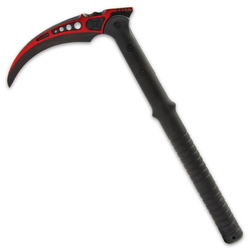 M48 Rotes Tactical Kama mit Scheide