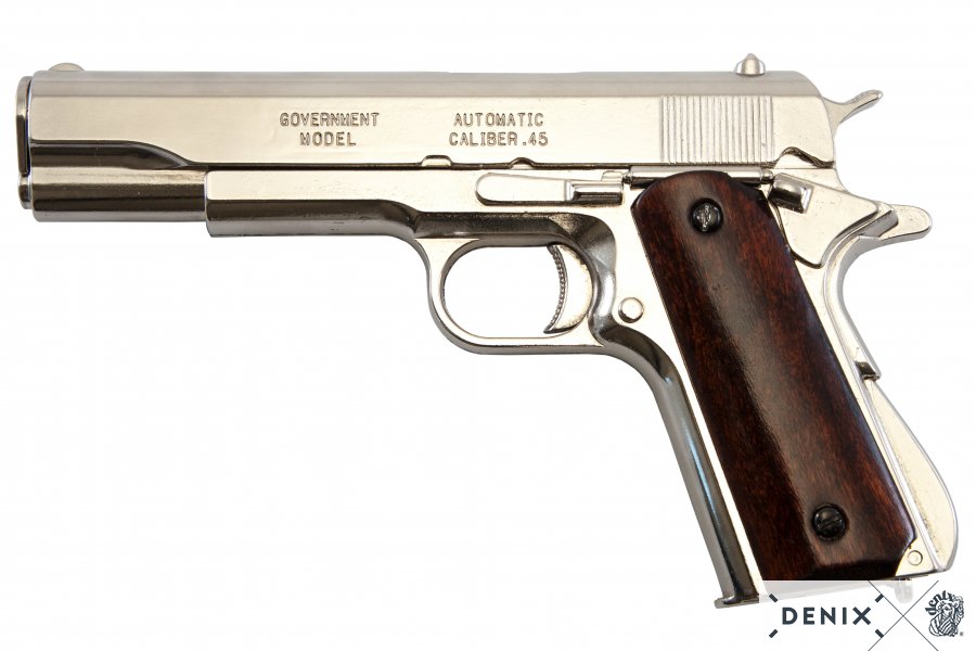 45's US Colt Government, wooden handle, M1911A1