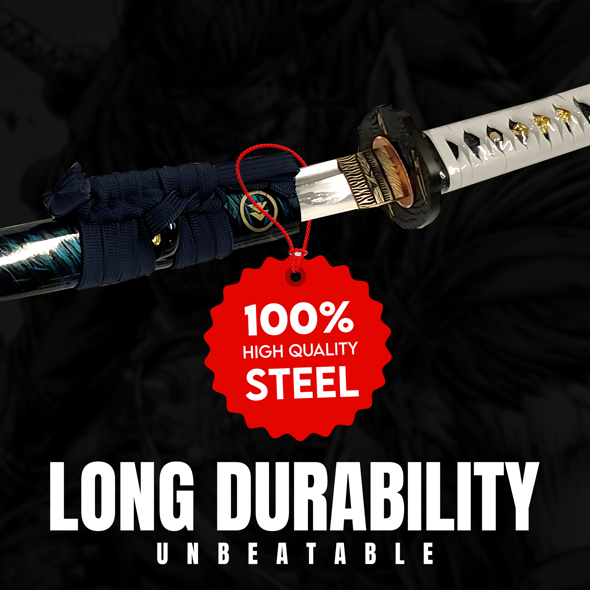 Ghost of Tsushima - Jin Sakai Katana, handforged and sharp blade Ghost of Tsushima - Jin Sakai Katana, handforged and sharp blade