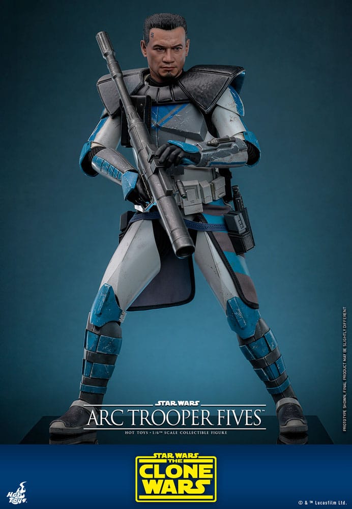 Star Wars: The Clone Wars Actionfigur 1/6 Arc Trooper Fives 30 cm