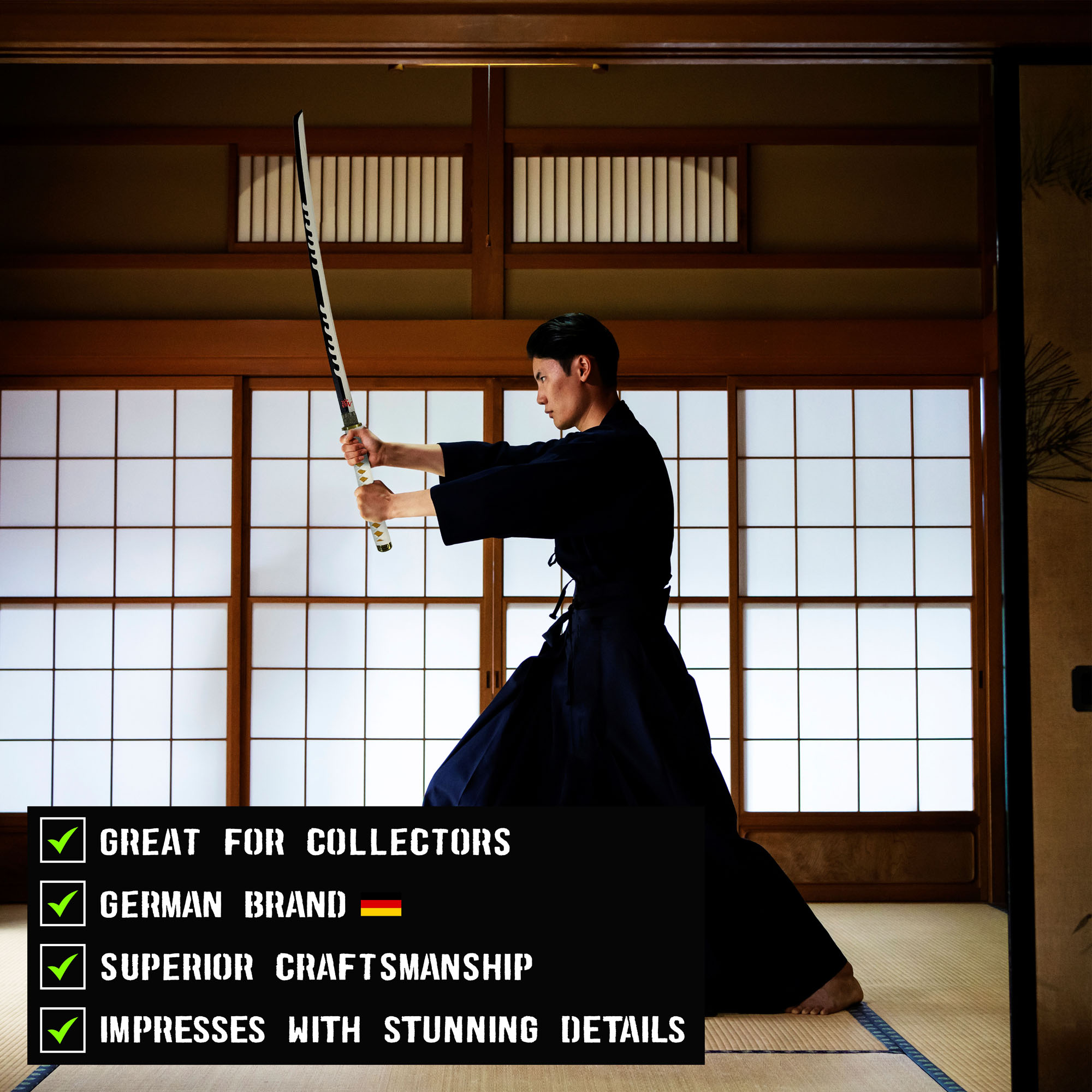 Demon Slayer - Tsugikuni Yoriichi's Schwert mit Scheide