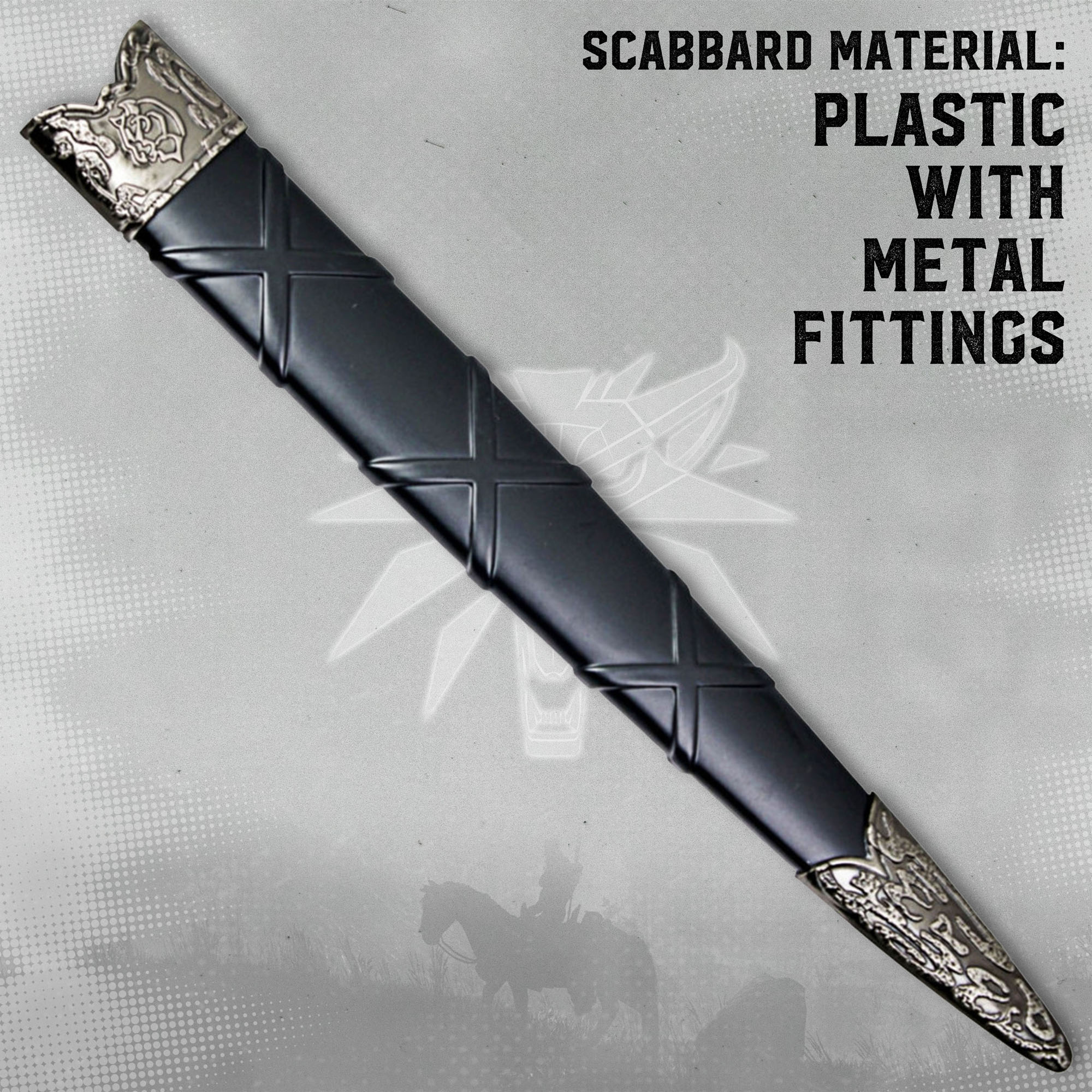 Witcher - steel dagger with sheath