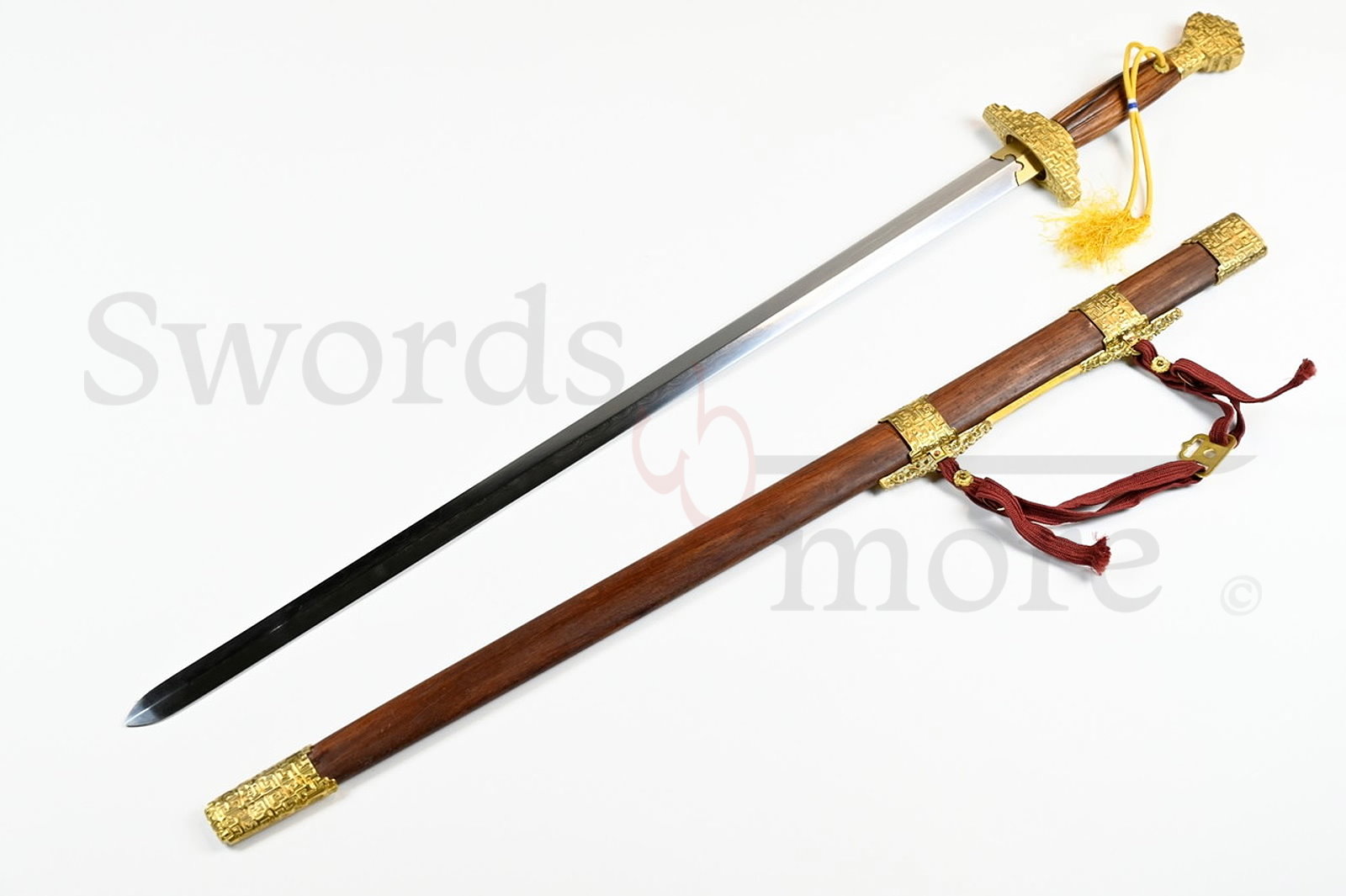 Imperial Qing Sword (Tien Di Ren Jian) - Hartholz