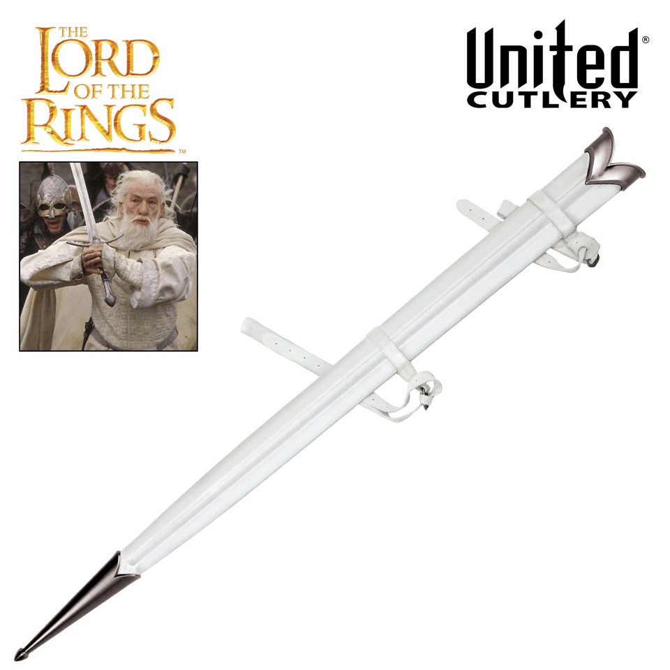 Sword scabbard Glamdring white