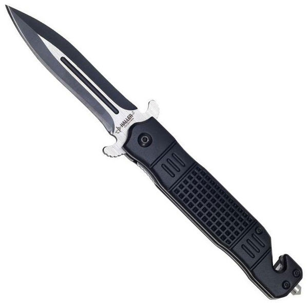 Small Stiletto Rescue Pocket Knife spring assisted